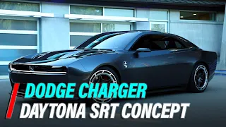 FIRST LOOK: Dodge Charger Daytona SRT Electric Muscle Car Concept