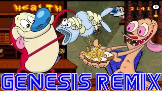 The Ren & Stimpy Show | The Muddy Mudskipper Show Theme Song (Sega Genesis Remix)