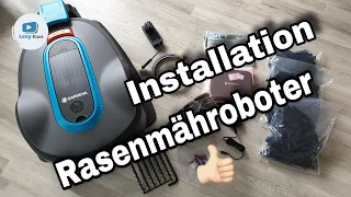 🛠 Installation Gardena Sileno Life Smart Mähroboter DIY [2021]