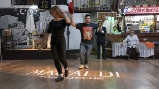 Chacarera del rancho - Los Nocheros- Karina & Lucas en Magaldi Tango Club