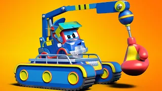 Desene cu camioane pentru copii - LEGO : super lovitura de picamer - Orasul Masinilor