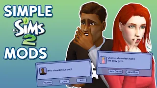 SIMPLE MODS FOR THE SIMS 2 ✅