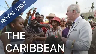 The Prince of Wales visits the Caribbean