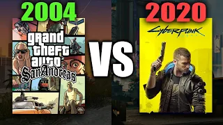 Cyberpunk is worse than a game from 2004 - GTA San Andreas vs Cyberpunk 2077 [No Spoilers]