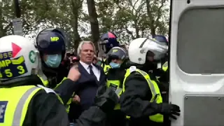 DR. HEIKO SCHÖNING, arrestato nella manifestazione di Londra, 26-09-2020