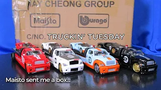 Truckin' Tuesday! Maisto Sent Me A Box...