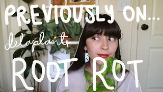 How to Fix Root Rot & Moldy Soil | Previously on De La Plants Ep 1