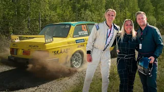 Se Medåkarnas Vilda Reaktioner i Rallybilen! Tierp nästa!