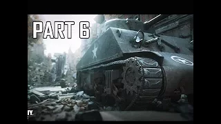 CALL OF DUTY WW2 Walkthrough Part 6 - Sherman & Tiger Tanks (Campaign Story Let's Play Commentary)