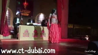 Amazing beautiful belly dance by Aziza at Bab Al Shams Dubai