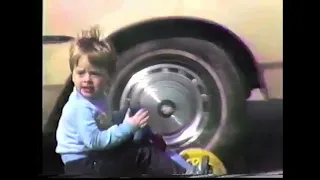 Leslie, Kyle, and Friends Playing Outside - 1986