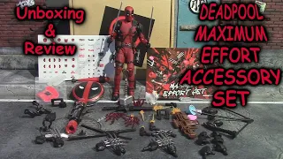 Takara Tony Mugen Toys Deadpool Maximum Effort Accessory Set Unboxing & Review