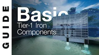 100% EFFICIENT Early Game Tier-1 Iron Factory [SATISFACTORY GUIDE]