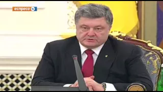 Порошенко на РНБО: Із Дебальцевого вийшло 2 475 українських військових