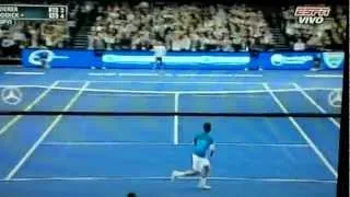 Andy Roddick vs Roger Federer (BNP Paribas Showdown) 2012 HD