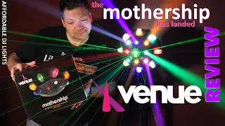 Mothership - DJ Lighting Review!  Affordable cool dj light from Venue Lighting!