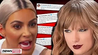 Taylor Swift's Team EXPOSES Kim Kardashian's Lies!