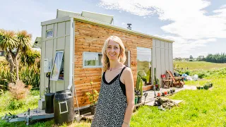 Affordable & Adorable: Touring Her Charming $22k Tiny Home