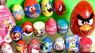 13 minutes ASMR MYSTERY kinder egg SURPRISES Oddly Satisfying Unboxing Video