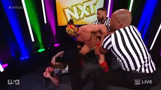 Dragon Lee ataca a Dominik Mysterio en Backstage - WWE NXT 26/09/2023 (En Español)