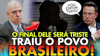 ELE PODE CAIR A QUALQUER MOMENTO! ELON MUSK VAI EXPOR TODAS AS PROVAS CONTRA ALEXANDRE DE MORAES!