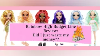 Rainbow High Budget Doll Review