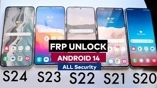 Samsung Galaxy S20/s21/s22/s23/s24/S24 Ultra Frp Unlock Tool 2024 | Samsung Android 14 Frp Bypass