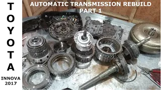 Toyota Innova 2017 Automatic transmission rebuild (Part 1 Dismantling)