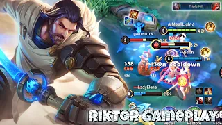 Riktor Slayer Lane Pro Gameplay | Hard Carry | Arena of Valor Liên Quân mobile CoT