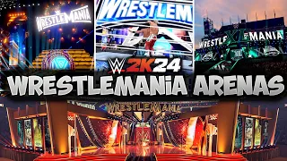 WWE 2K24 | Mind Blowing WrestleMania Arena's