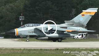 Panavia PA-200 Tornado IDS - German Air Force "flighttest cs" 98+60 - takeoff at Manching Air Base