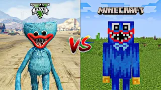 Minecraft Huggy Wuggy vs GTA 5 Huggy Wuggy - Who is Best?