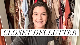 MAJOR CLOSET CLEAN  OUT | FROM 3 CLOSETS DOWN TO 1! DECLUTTERING MOTIVATION & MINIMALISM