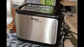 Тостер TEFAL Express TT365031 распаковка, мини обзор