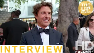 Tom Cruise Top Gun Maverick premiere London interview