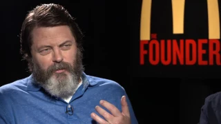 The Founder ||  Nick Offerman, John Carroll, B.J. Novak  Press Junket || SocialNews.XYZ