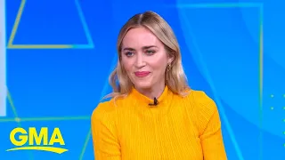 Emily Blunt talks new Western miniseries, 'The English' l GMA