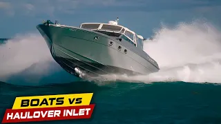 MISSION IMPOSSIBLE AT HAULOVER INLET ! | Boats vs Haulover Inlet
