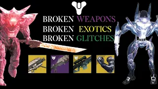 The Most OP Things Ever in Destiny History - Destiny Gamebreaking Weapons, Exotics, and Glitches