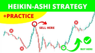 I TESTED a Simple Heikin Ashi Trading Strategy - Full Tutorial with Examples (High Win-Rate)