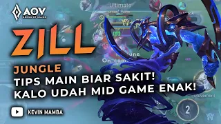 ZILL JUNGLE KATANYA GAK ASIK PADAHAL SAKIT BANGET KALO JADI! | AoV | 傳說對決 | RoV | Liên Quân Mobile