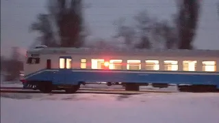 Тестовый рейс"Челнок Kyiv City Express Буча-Святошин Восьмивагонная Эр9м-534 перегон Беличи-Святошин