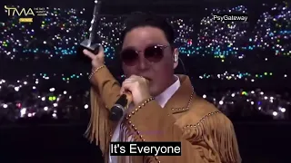English Sub - PSY Acceptance Speech Hot Stage of the Year 2022 TMA and performed 'That That'