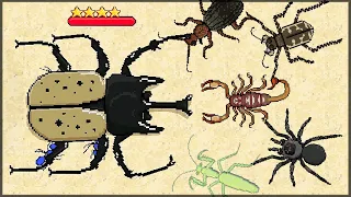 НАПАЛ НА ОГРОМНОГО ЖУКА НОСОРОГА! БОЛЬШАЯ БИТВА КОЛОНИЙ ▶ Pocket Ants Симулятор Колонии