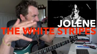 Guitar Teacher REACTS: THE WHITE STRIPES "JOLENE" | LIVE 4K