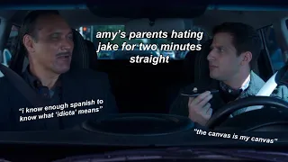 amy's parents hating jake for two minutes straight (ft karen and roger peralta) | brooklyn nine nine