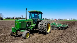 1978 John Deere 4040 Cultivating for Spring Planting