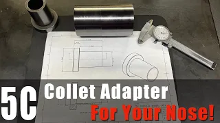 Lathe Spindle Collet Adapter