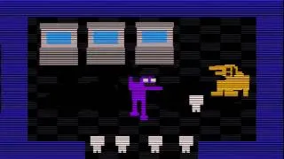 FNAF 3 purple guy's death mini-game