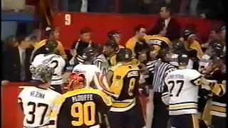 Sorel Royaux vs Laval Chiefs Brawl LNAH Nov 21/03